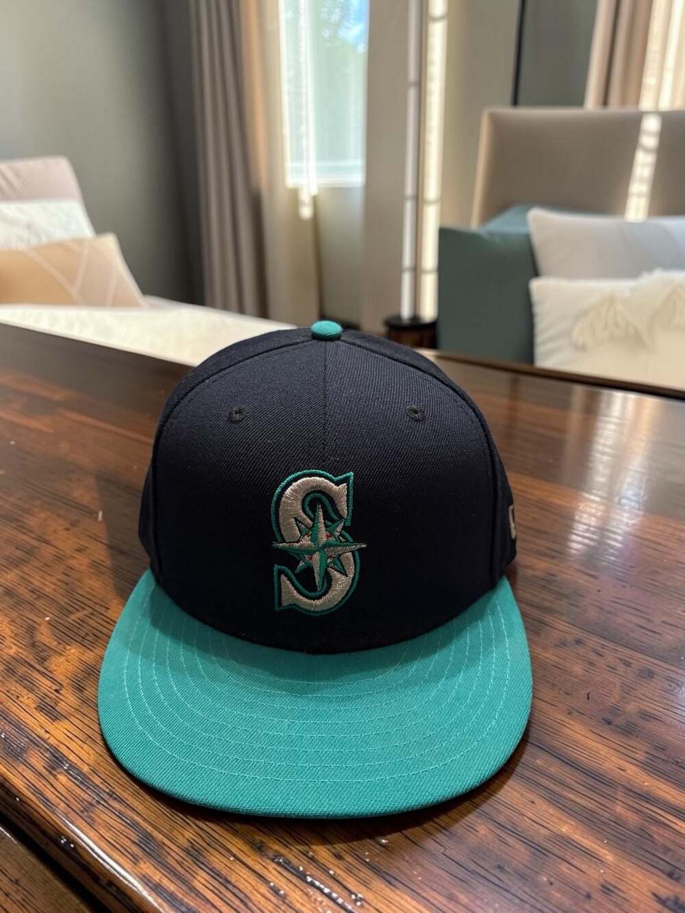 New Era Seattle Mariners Authentic Collection 59FIFTY Fitted Hat Size 7 1/4